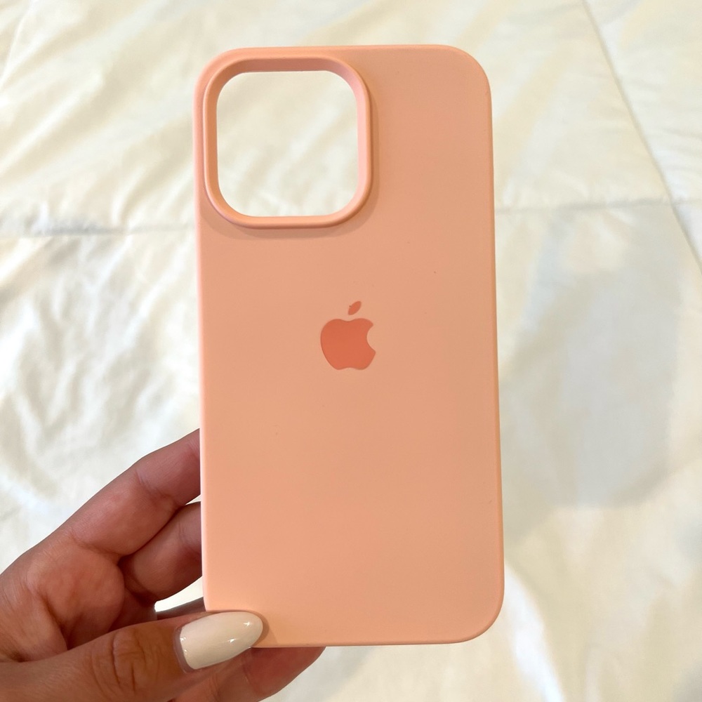 Apple IPhone Silicone Case - Grapefruit - iPhone 13 Pro
